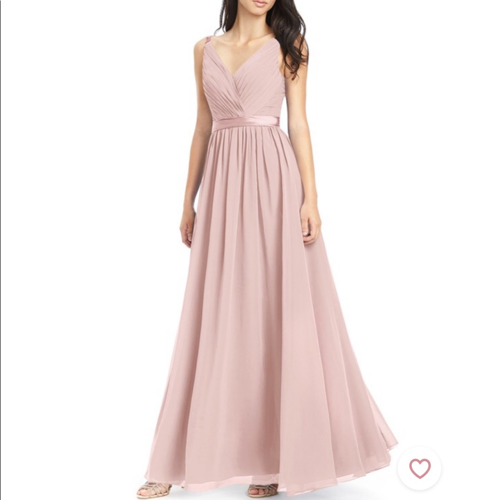 Azazie Leanna Dress in Dusty Rose